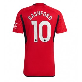 Manchester United Marcus Rashford #10 Hemmakläder 2023-24 Kortärmad